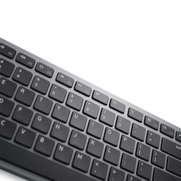 Tastatur og mus Dell 580-AJQJ Sort Grå Titanium QWERTY Qwerty US