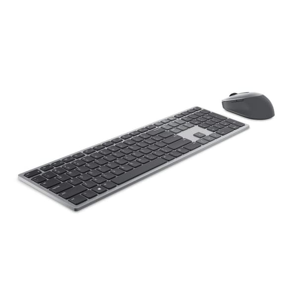 Tastatur og mus Dell 580-AJQJ Sort Grå Titanium QWERTY Qwerty US
