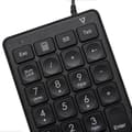 Miniatyrbillede 4 af 5: Numerisk tastatur V7 KP350 Sort