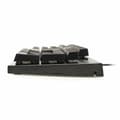 Miniatyrbillede 3 af 3: Tastatur iggual OBSIDIAN RGB Sort Spansk qwerty