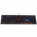 Miniatyrbillede 1 af 3: Tastatur iggual OBSIDIAN RGB Sort Spansk qwerty