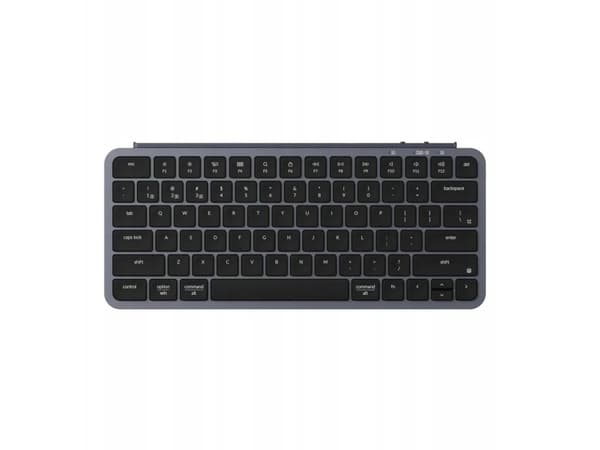 Keychron B1P-K1, 75%, Trådlös, USB + RF Wireless + Bluetooth, Mekaniska tangentbrytare, Grå