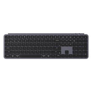 Keychron B6 Pro trådlöst ultratunt tangentbord i full storlek (grå)