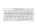 Miniatyrbild 4 av 5: CHERRY STREAM KEYBOARD TKL - Tangentbord - USB - AZERTY - fransk - tangentbrytare: CHERRY SX - blekgrå