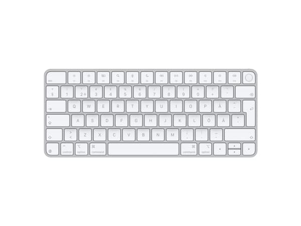 Apple Magic Keyboard with Touch ID - Tangentbord - USB-C - trådlös - Bluetooth - svensk