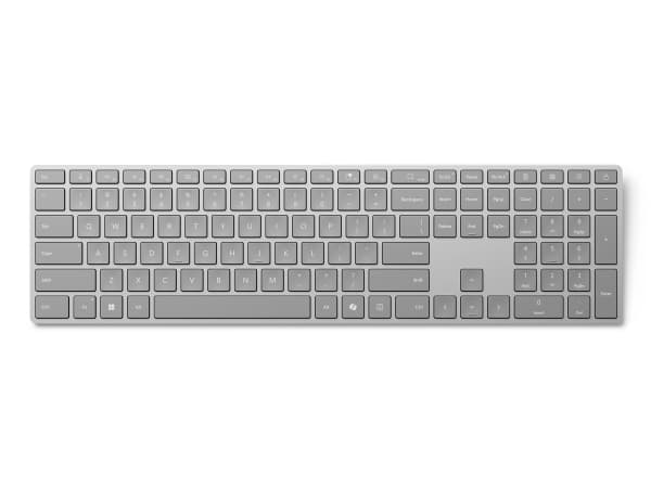 Microsoft - Tangentbord - med accelerometer Grå