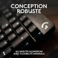 Pikkukuva 4 / 6: Bluetooth-näppäimistö ja tabletin tuki Logitech G413 SE Ranska Musta AZERTY