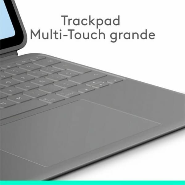 Fodral till Läsplatta Logitech 920-012614 Grå Qwerty Spanska