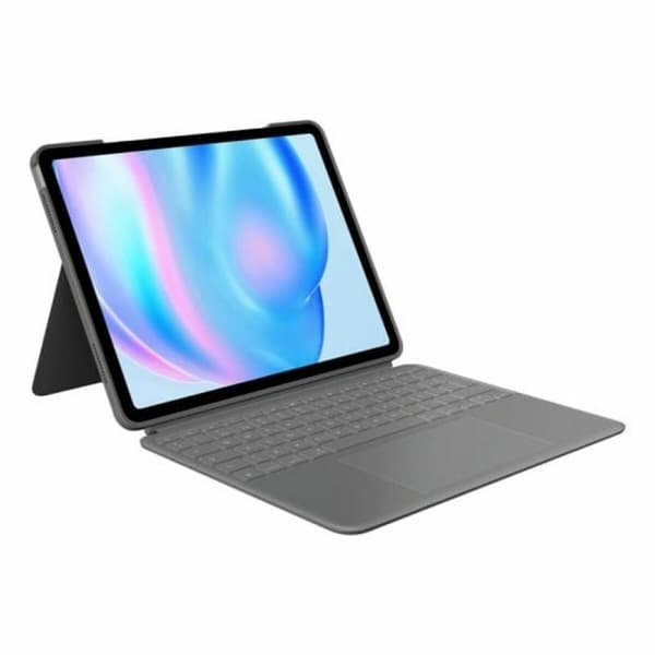 Fodral till Läsplatta Logitech 920-012614 Grå Qwerty Spanska