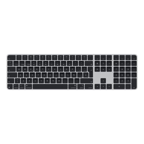 Näppäimistö Apple MXK83Y/A Espanjalainen Qwerty Musta musta