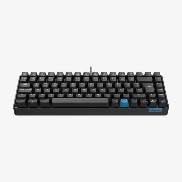 Näppäimistö Hiditec GKE010006 Musta Espanjalainen Qwerty QWERTY musta