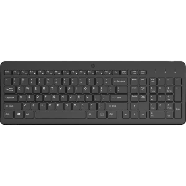 Langaton näppäimistö HP 225 Musta Espanjalainen Qwerty QWERTY