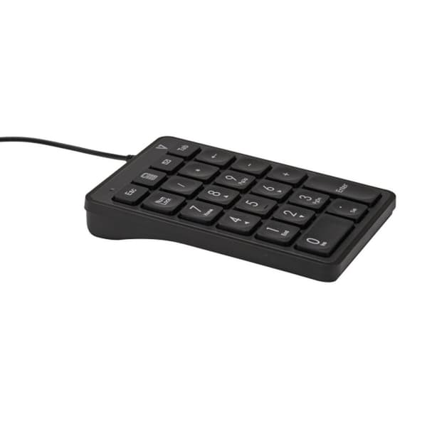 Numeronäppäimistö V7 KP350 Musta