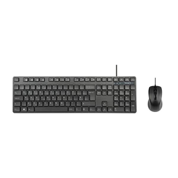 Näppäimistö ja hiiri Targus AKM622ES Musta Espanja QWERTY musta