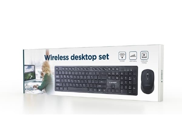 Klawiatura + mysz Gembird KEYBOARD +MOUSE WRL RUS/DESKTOP KBS-WCH-04-RU GEMBIRD KEYBOARD +MOUSE WRL RUS/DESKTOP KBS-WCH-04-RU GEMBIRD