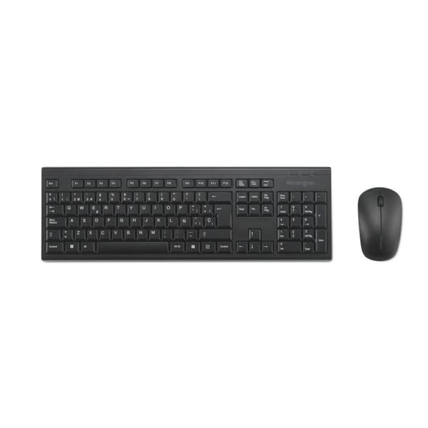 Tangentbord och Mus Kensington K75562ES Svart spanska QWERTY