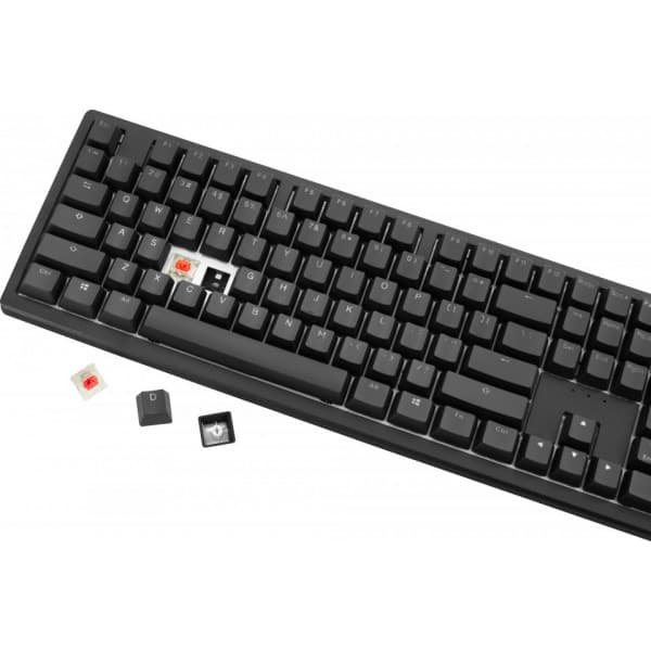 Ducky Zero 6108 -mekaaninen näppäimistö Cherry MX2A Brown -kytkimillä, musta