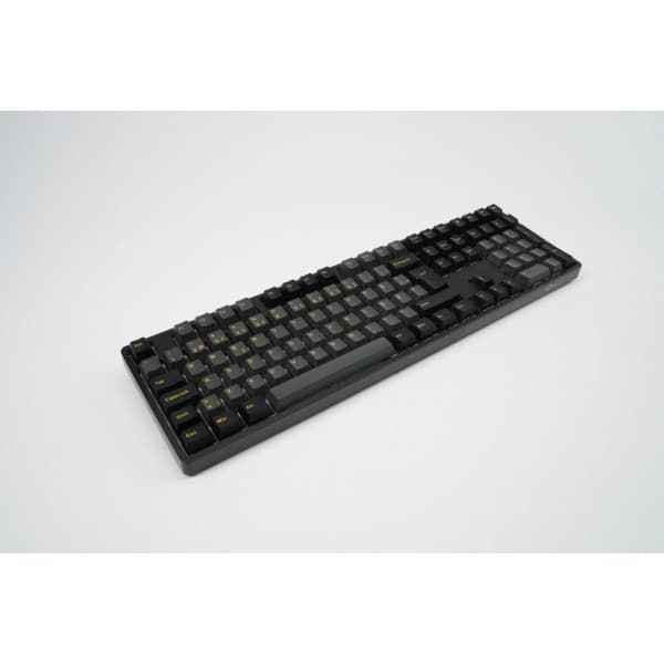 Akkogear 5108B Plus -mekaniskt tangentbord, Akko V3 Lavender Purple Pro -brytare, svart/guld