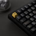 Miniatyrbild 6 av 8: Akkogear 5108B Plus -mekaniskt tangentbord, Akko V3 Lavender Purple Pro -brytare, svart/guld