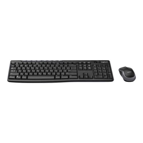 Logitech MK270 Wireless Combo - sats med tangentbord och mus - Nordisk Inmatningsenhet Svart