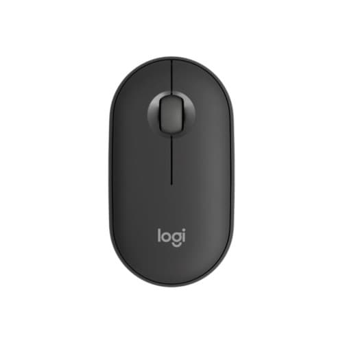 Logitech Pebble Mouse 2 M350s - mus - Bluetooth 5.2 LE - tonal graphite