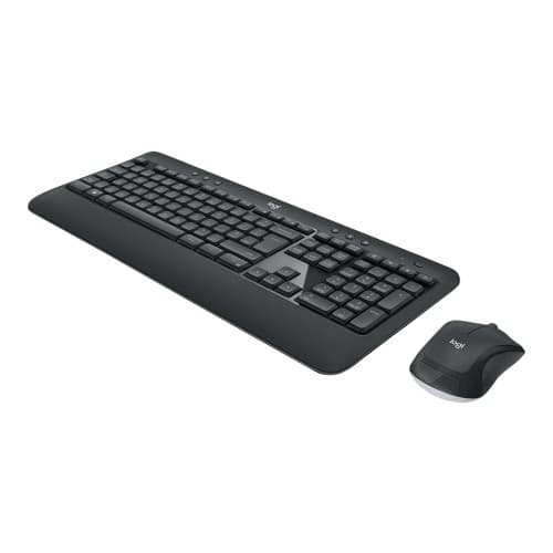 Logitech MK540 Advanced - sats med tangentbord och mus - Nordisk Inmatningsenhet Svart, Vit