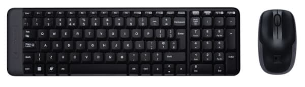Logitech Wireless Combo MK220 - Tastatur- og mussett - trådløs - 2.4 GHz - Internasjonal engelsk / kanadisk fransk