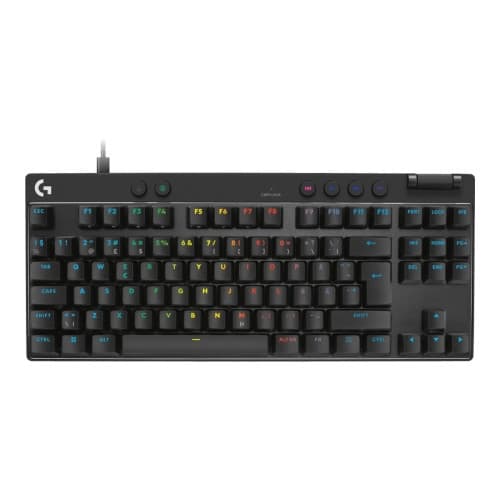 Logitech G PRO X RAPID - tangentbord TKL - QWERTY - nordiskt (danska/finska/norska/svenska) - svart Inmatningsenhet Svart