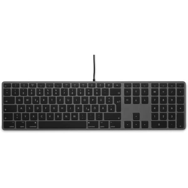 USB-kabeltangentbord för Mac, rymdgrå, LMP Grå