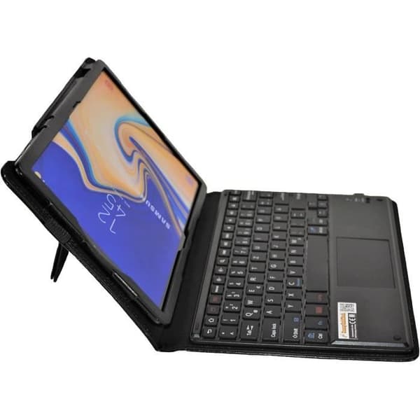 Bluetooth-tangentbordskal med pekplatta för Samsung Galaxy Tab S4