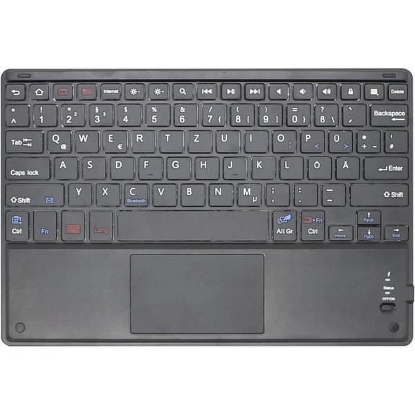 MQ Bluetooth-tangentbordsskyddsfodral för Samsung Galaxy Tab A 10.5 LTE SM-T595 WiFi T590
