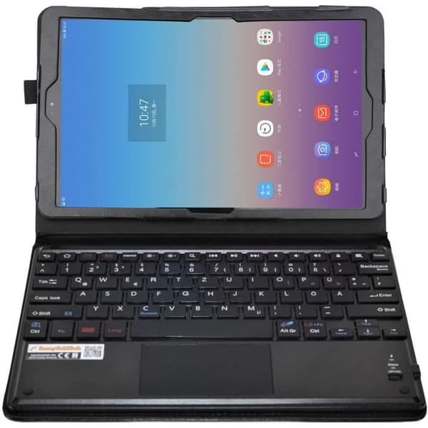 MQ Bluetooth-tangentbordsskyddsfodral för Samsung Galaxy Tab A 10.5 LTE SM-T595 WiFi T590