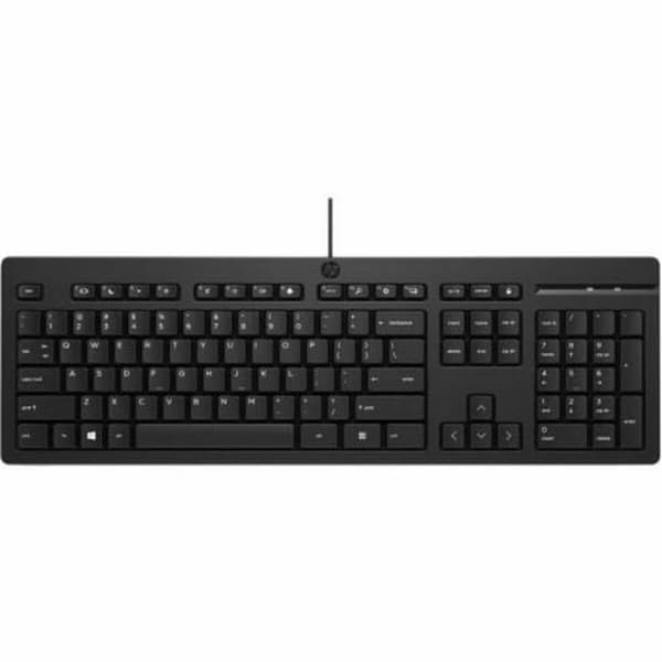Tastatur HP 266C9AA#ABE Svart Sort