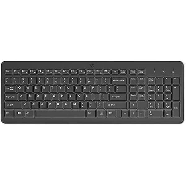 Trådlöst tangentbord - HP - 220 - Svart - Spanska - 220 tangenter Svart