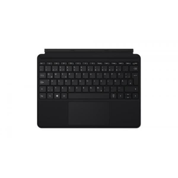 Microsoft Surface Go Type Cover - Tangentbord - med pekplatta, accelerometer - bakgrundsbelysning - Spanska - svart - kommersiell - för