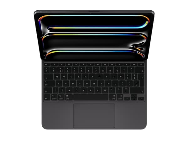 Apple Magic Keyboard - Tangentbord och foliefodral - med pekdyna - bakgrundsbelyst - Apple Smart connector - QWERTY - holländsk - svart