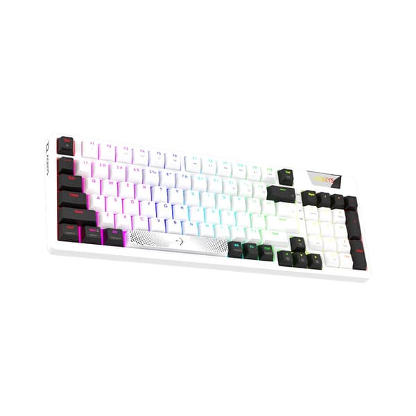 AQIRYS Mekanisk Tastatur 96%/95 Taster Kablet ADARA Hvid/Sort