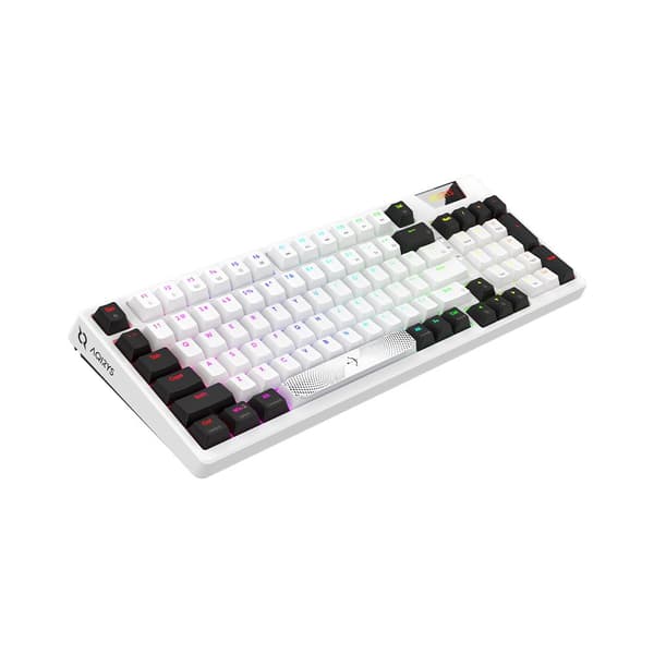 AQIRYS Mekanisk Tastatur 96%/95 Taster Kablet ADARA Hvid/Sort