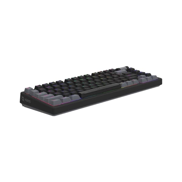 AQIRYS Mekaniskt tangentbord 75%/81 tangenter med kabel ADARA MINI svart/grå