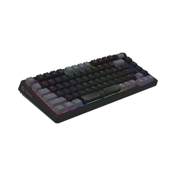 AQIRYS Mekanisk tastatur 75%/81 taster med ledning ADARA MINI LE sort/grå