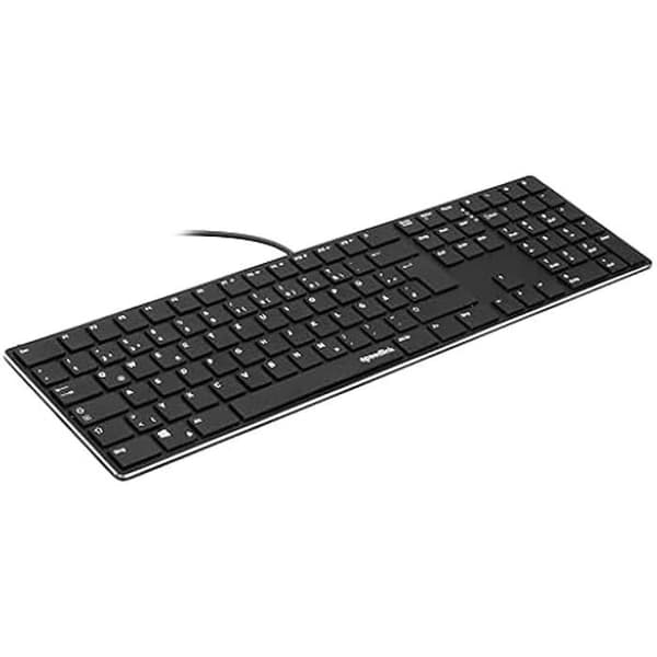 Kabel PC-tangentbord - SPEEDLINK - Riva - Tyst - Ergonomiska tangenter - USB-A