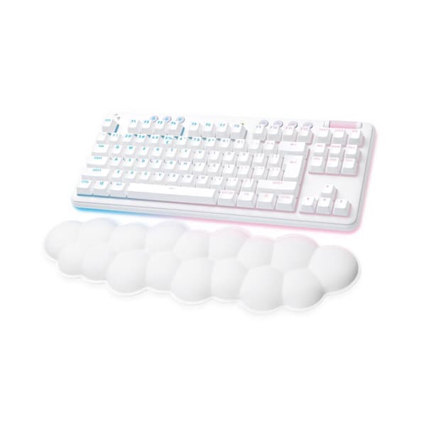 Trådløs Tastatur Logitech 920-010465 Spansk Qwerty Hvit Hvit