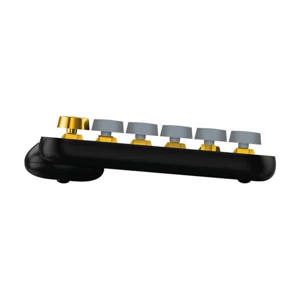 Trådløst tastatur Logitech EMOJI USB Sort