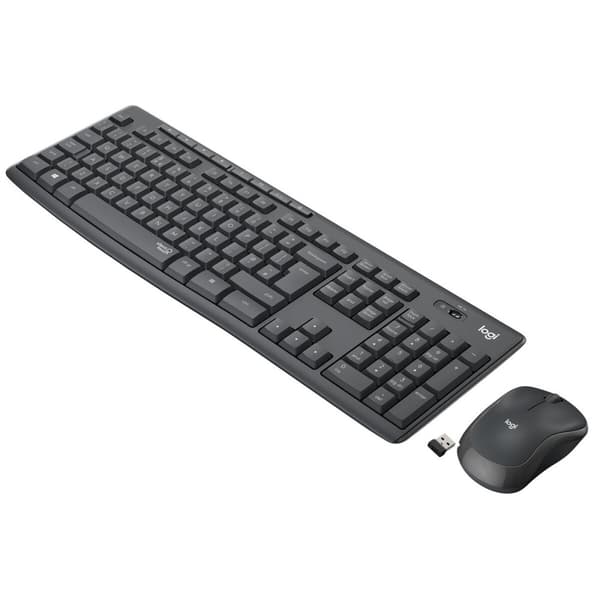 Tangentbord Logitech 920-009803 Grafit Qwerty Spanska AZERTY