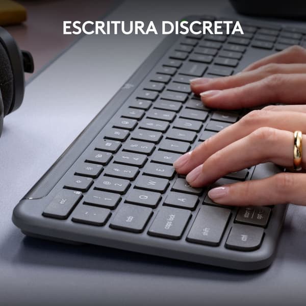 Langaton näppäimistö Logitech 920-012455 Grafiitinharmaa QWERTY