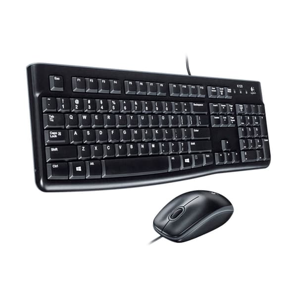 Tangentbord och Mus Logitech 920-002543 Svart Italienska QWERTY