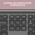 Miniatyrbilde 3 av 11: Trådløs Tastatur Logitech 920-012455 Grafitt QWERTY