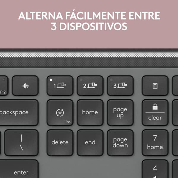 Langaton näppäimistö Logitech 920-012455 Grafiitinharmaa QWERTY