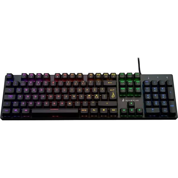 VERBATIM 48720 TANGENTBORD RVB M2 QWERTY NORDISK Svart