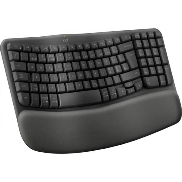 Logitech Wave Keys for Business -langaton näppäimistö, grafiitti